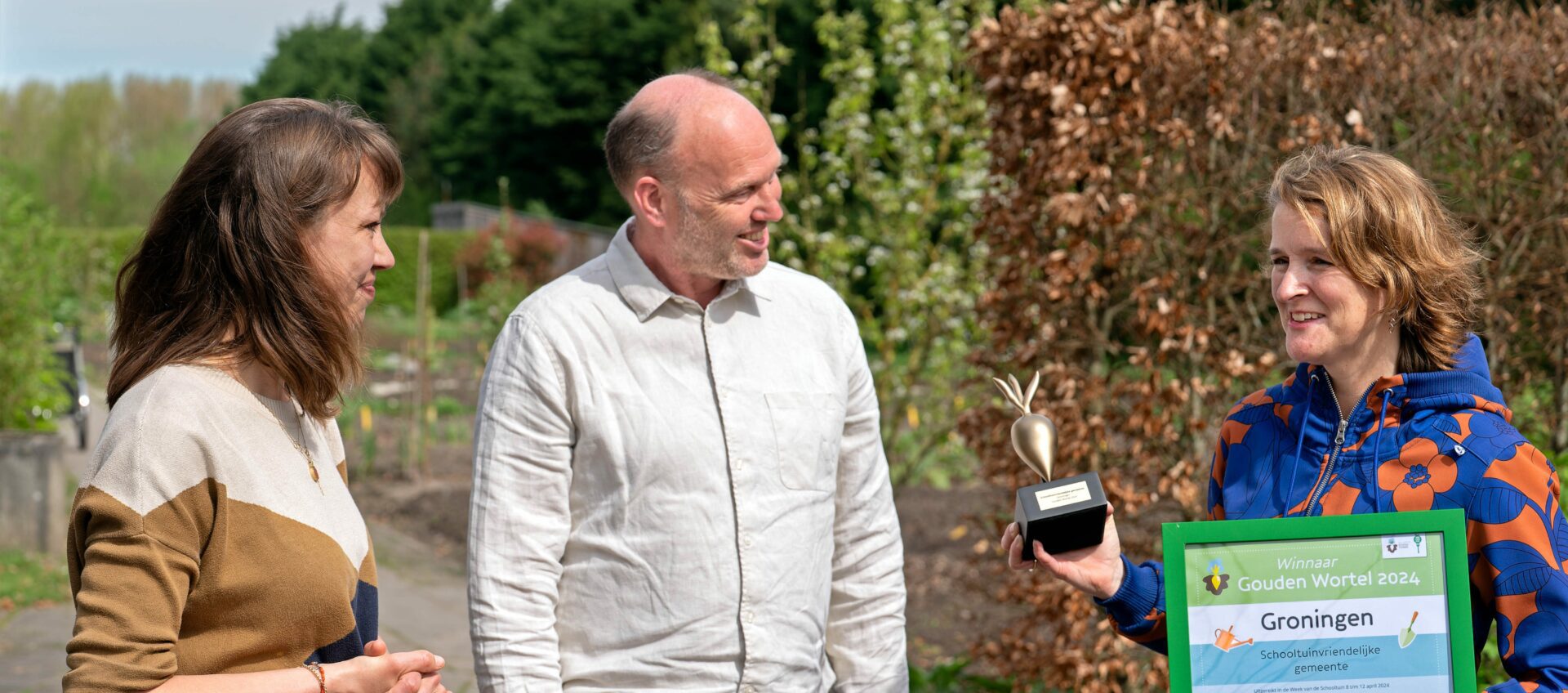 Gouden Wortel Week van de schooltuin