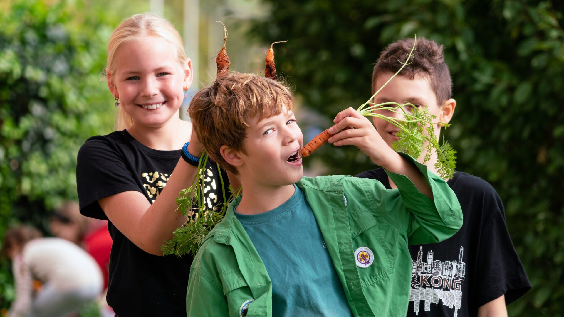 gouden wortelzaadje week van de schooltuin 2024